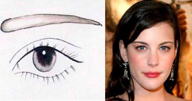 Как выщипывать брови с лицом вытянутой или прямоугольной формы?