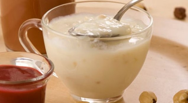 Молочно-овсяный кисель