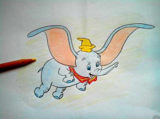 как нарисовать мультяшных героев Диснея