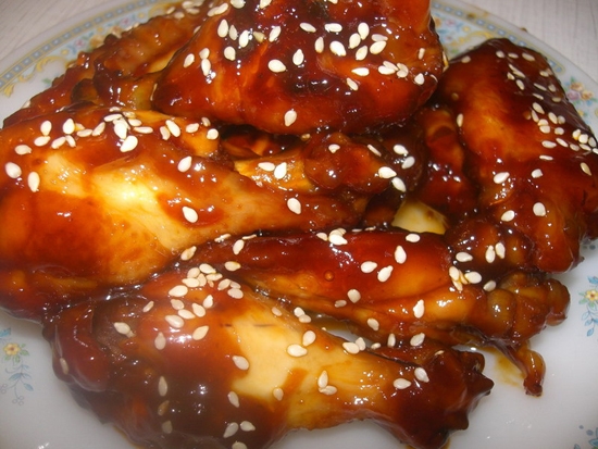 Маринад для курицы с соевым соусом и медом