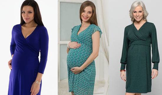 фасоны платьев для беременных