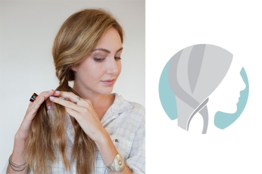 Коса рыбий хвост: как плести самой себе?