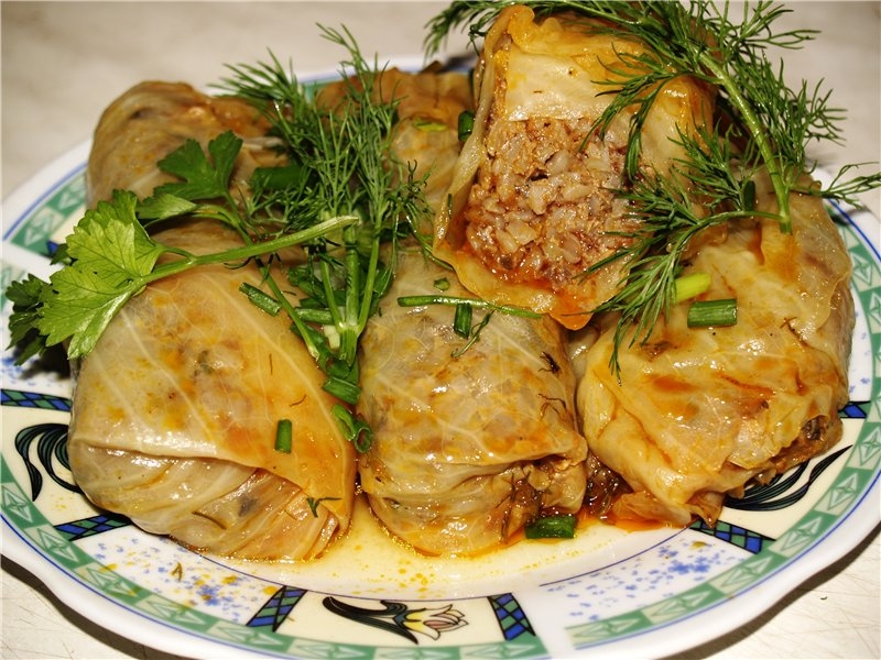 Голубцы с гречкой