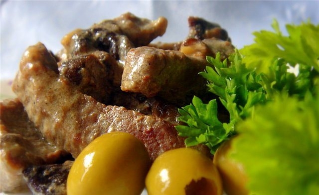 Диетический бефстроганов