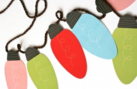 Гирлянда-лампочки своими руками