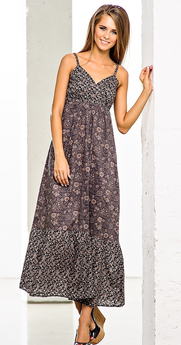 Изготовление выкройки сарафана с завышенной талией