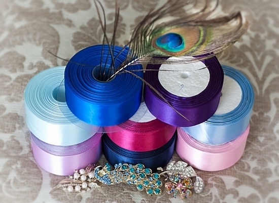 Материалы для изготовления букета из атласных лент