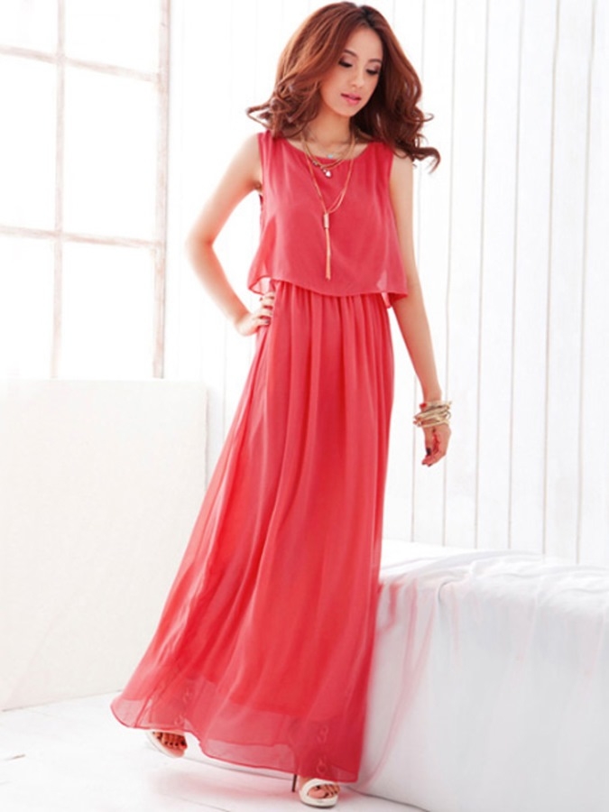 Платье из шифона своими руками