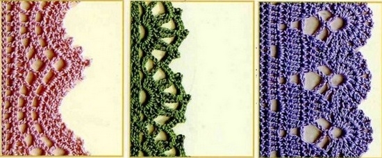 Какие бывают виды каймы?