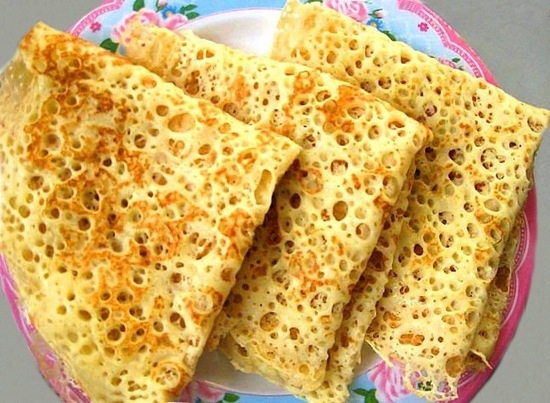 Заварные блинчики на кефире: вологодское кружево