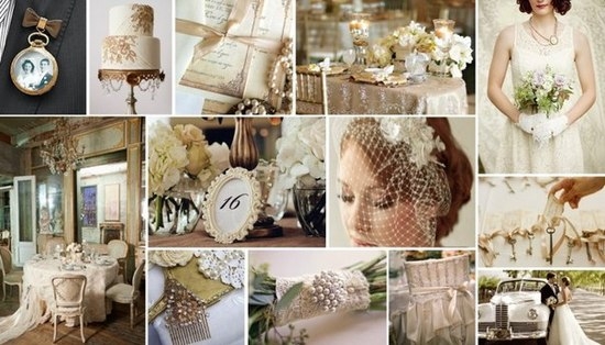 свадьба в стиле винтаж