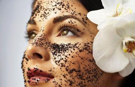 Скраб для лица из кофе