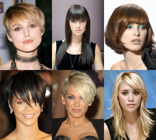 Стрижки для овального лица на короткие и длинные волосы
