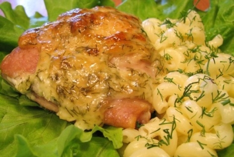 Куриные бедра в майонезе