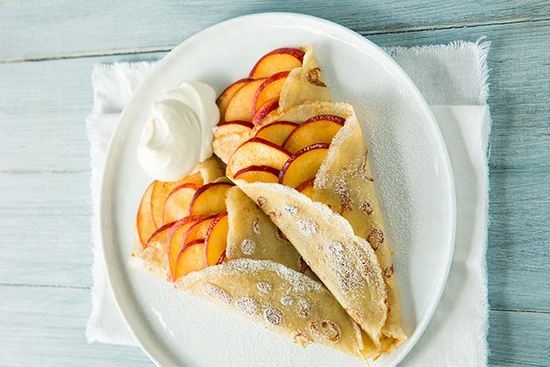 Заварные блины на кефире и кипятке