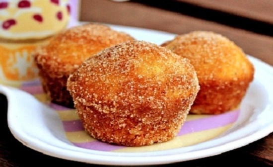 Пончики с корицей