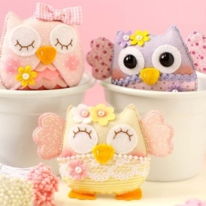 Игрушки из фетра своими руками