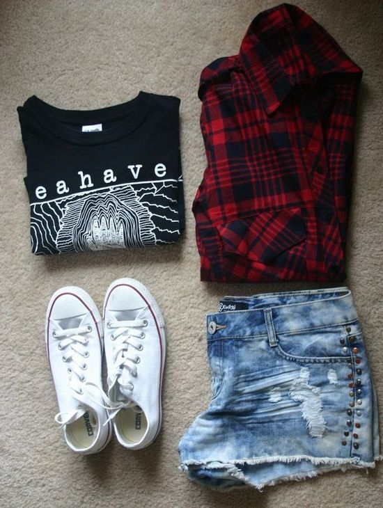 Стиль гранж в одежде для девушек и мужчин