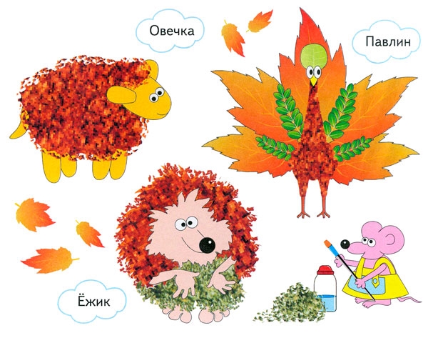 Поделки из листьев своими руками