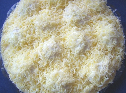 Салат Сугробы: рецепт