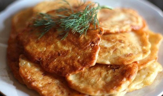 овощные оладьи