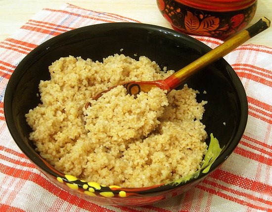 Каша ячневая на воде