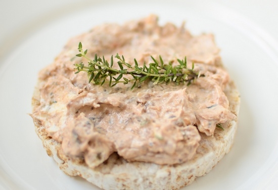 Бутерброды с печенью трески