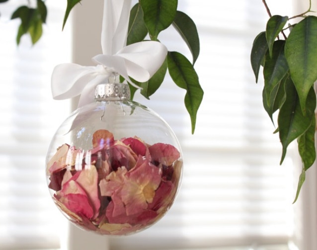 Памятная капсула из стеклянного шара