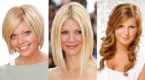 Стрижки для овального лица на короткие и длинные волосы