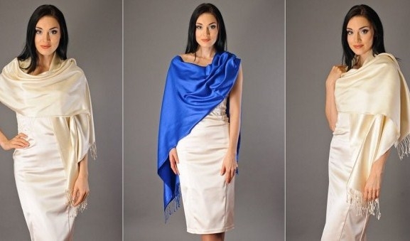 Как правильно носить палантин?