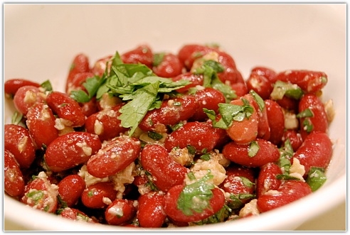 Лобио из красной фасоли