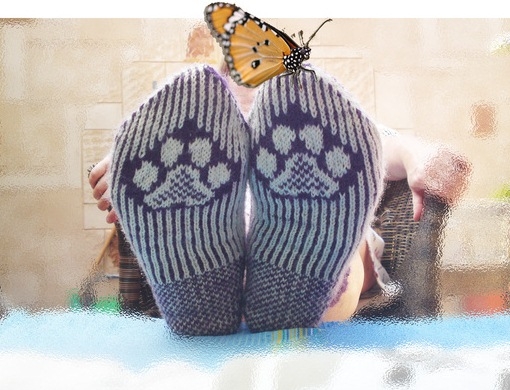 Вязание английской резинки спицами 2×2