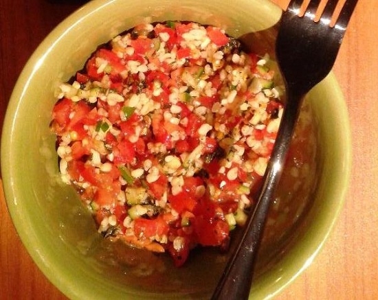 «Табуле»: классический рецепт с кускусом, булгуром