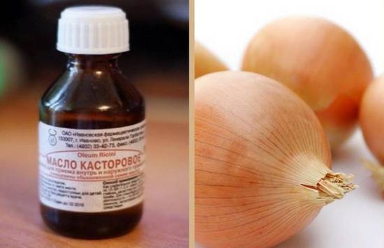 Касторовое масло с луком