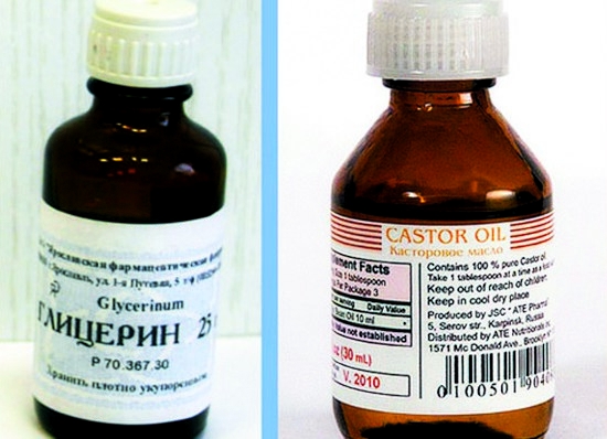 Касторовое масло с глицерином