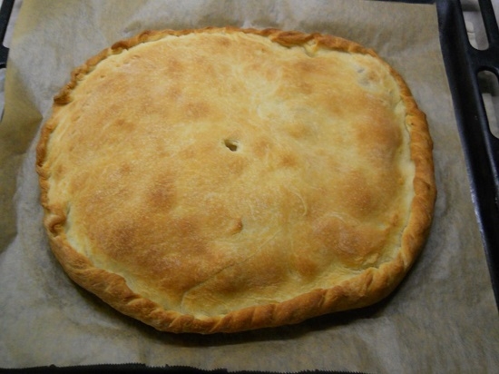 курник с курицей и картошкой. Пошаговый рецепт