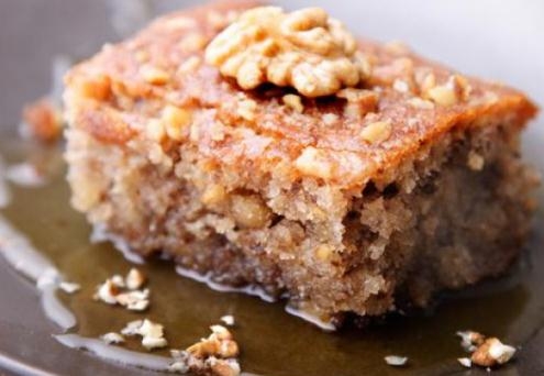 Финиковое пирожное из овсяных хлопьев