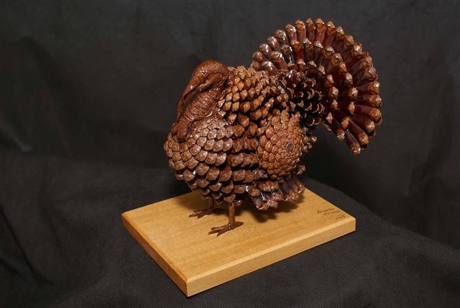 Поделки из шишек своими руками