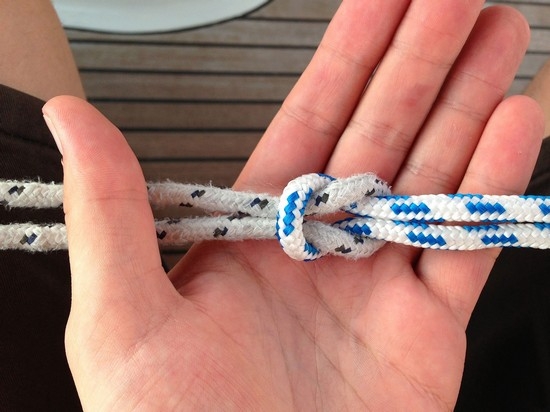 как завязать морской узел