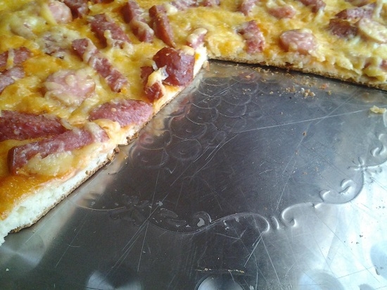 пышное тесто для пиццы - рецепт с фото