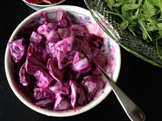 свекла с йогуртом