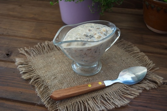 Универсальный соус из шампиньонов