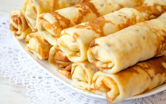 Заварные блинчики на кефире: рецепт