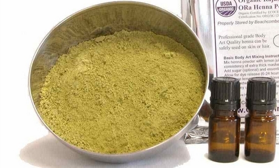 Касторовое масло с хной