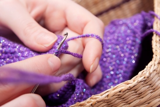 как набирать петли крючком