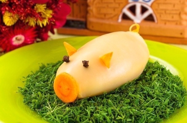 Фаршированные кальмары поросята