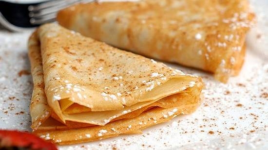 Заварные тонкие блины на кефире