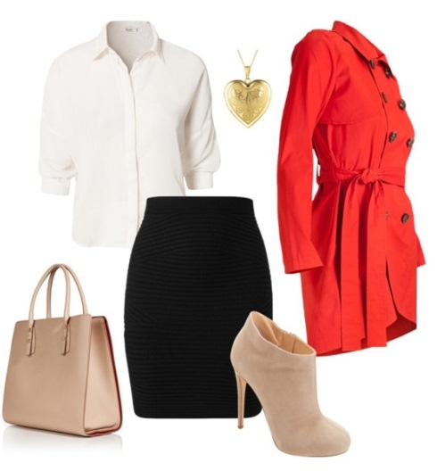 С чем носить бежевые ботильоны?