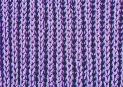 Вязание простой английской резинки спицами